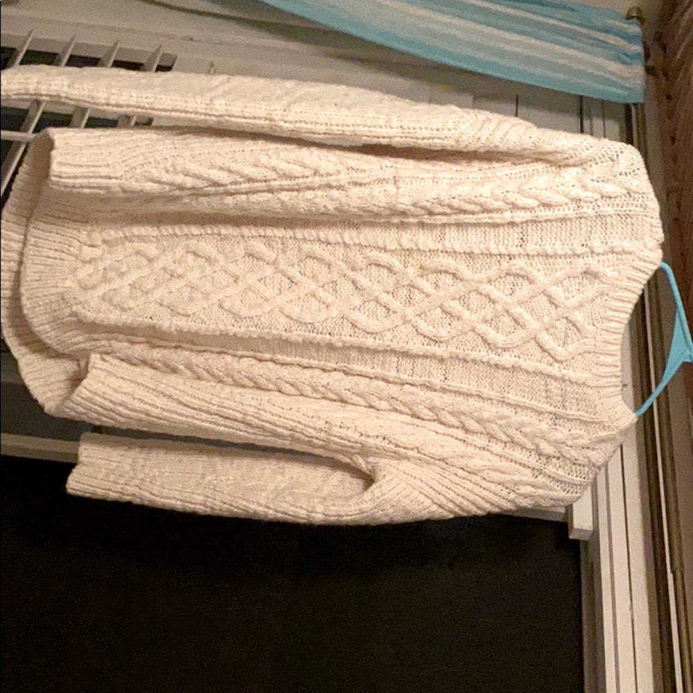 Chunky knit sweater